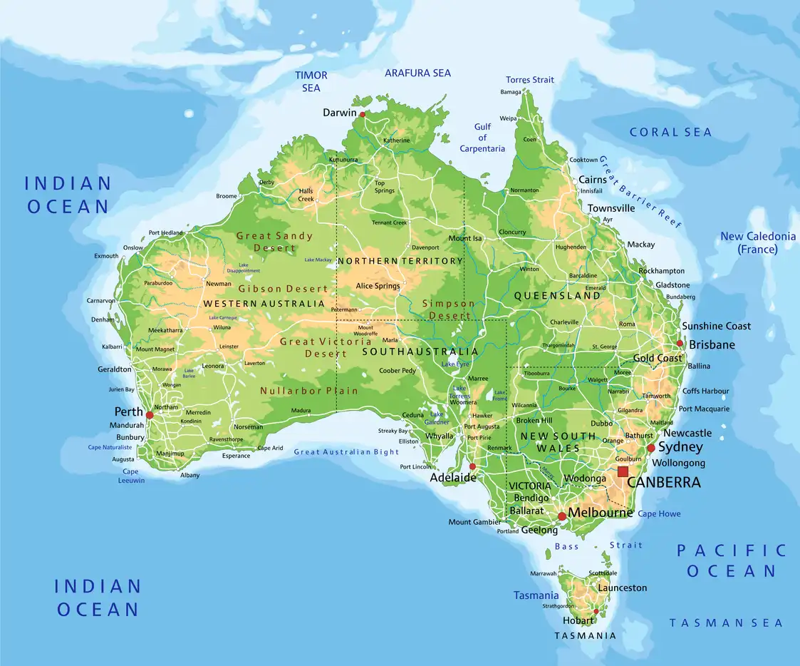 Australia Map